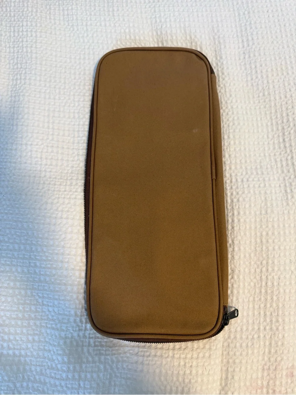 J. Crew Brown Zip Travel Dopp Kit Organizer
